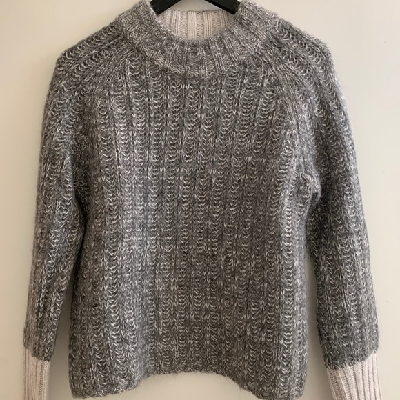 rag & bone Makenna Cropped Sweater - Small - Picture 3 of 5
